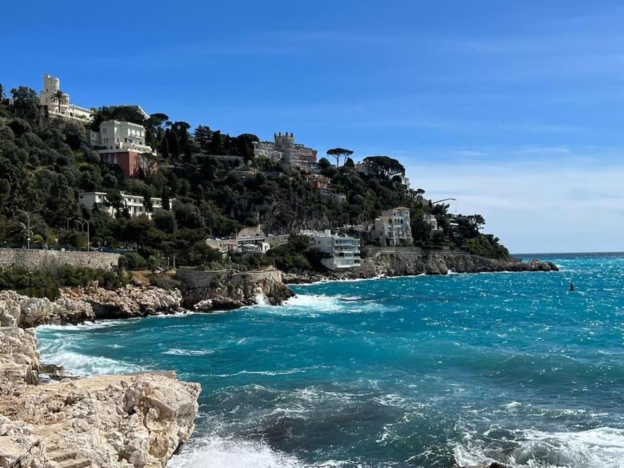 Bd Grosso Apt 4 Prs, 300M Plage, Clim, Parking Nice Extérieur photo