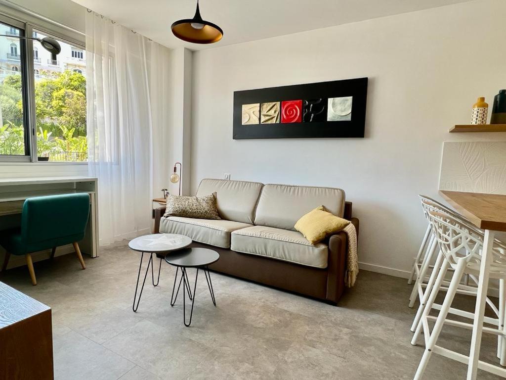 Bd Grosso Apt 4 Prs, 300M Plage, Clim, Parking Nice Extérieur photo